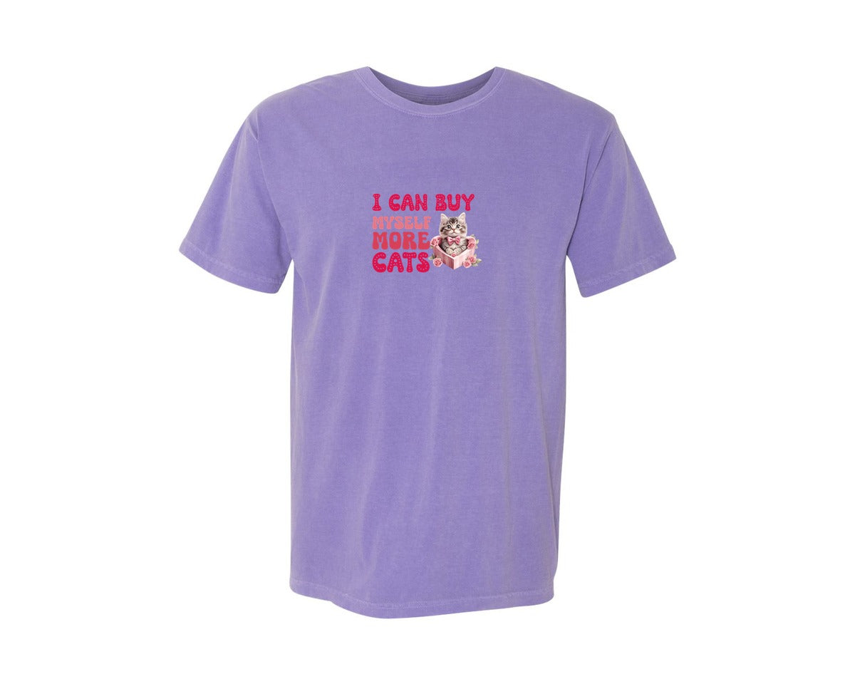 brand:Comfort Colors|color:Violet|Anti Valentine Self Love Graphic T-Shirt