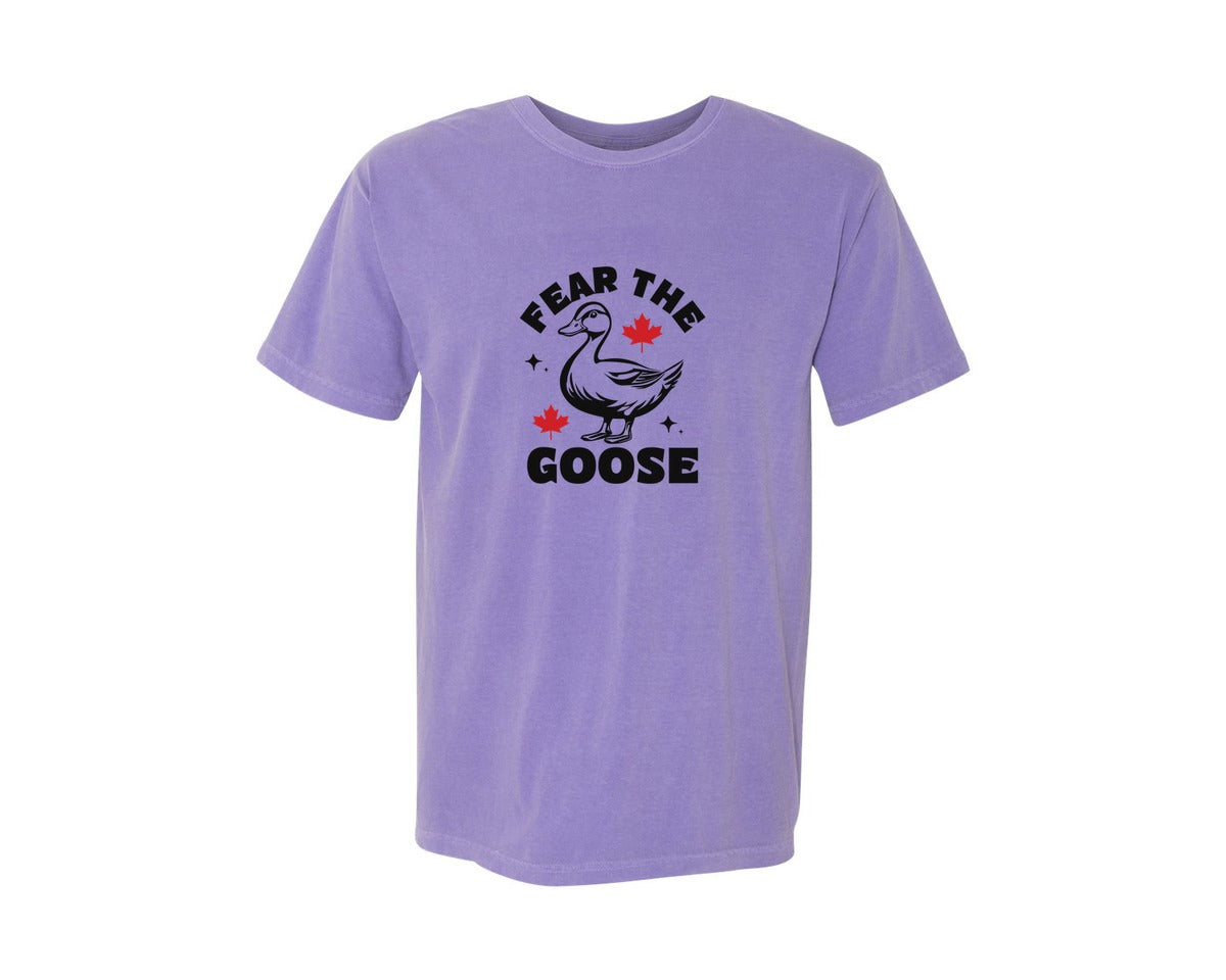 brand:Comfort Colors|color:Violet|Elbows Up Canada Elbows Up Graphic T-Shirt