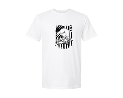 brand:Generic|color:White|Made In America 4Th Of July Shirt Graphic T-Shirt