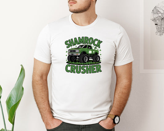 Shamrock Crusher St Patricks Day 5 Graphic T-Shirt