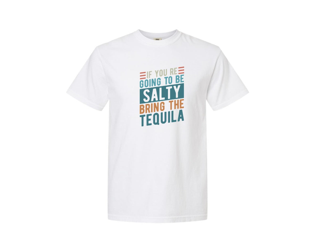 brand:Comfort Colors|color:White|If Youre Going To Be Salty Bring The Te 3 Graphic T-Shirt