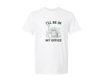 brand:Generic|color:White|Vintage Garden Tools Flowers Graphic T-Shirt