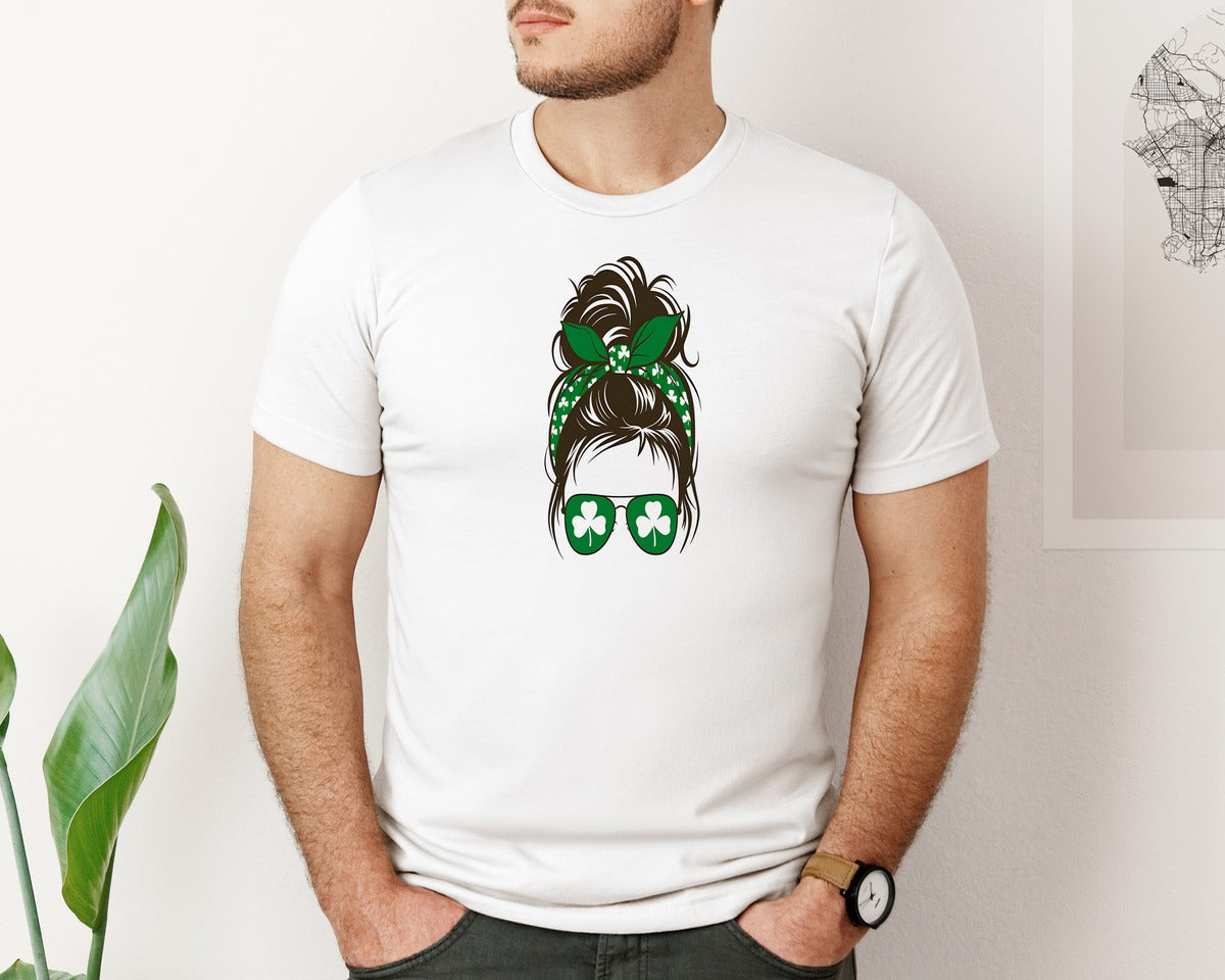 brand:Bella Canvas|color:White|Funny Saint Patricks Day T Shirt 13 Graphic T-Shirt