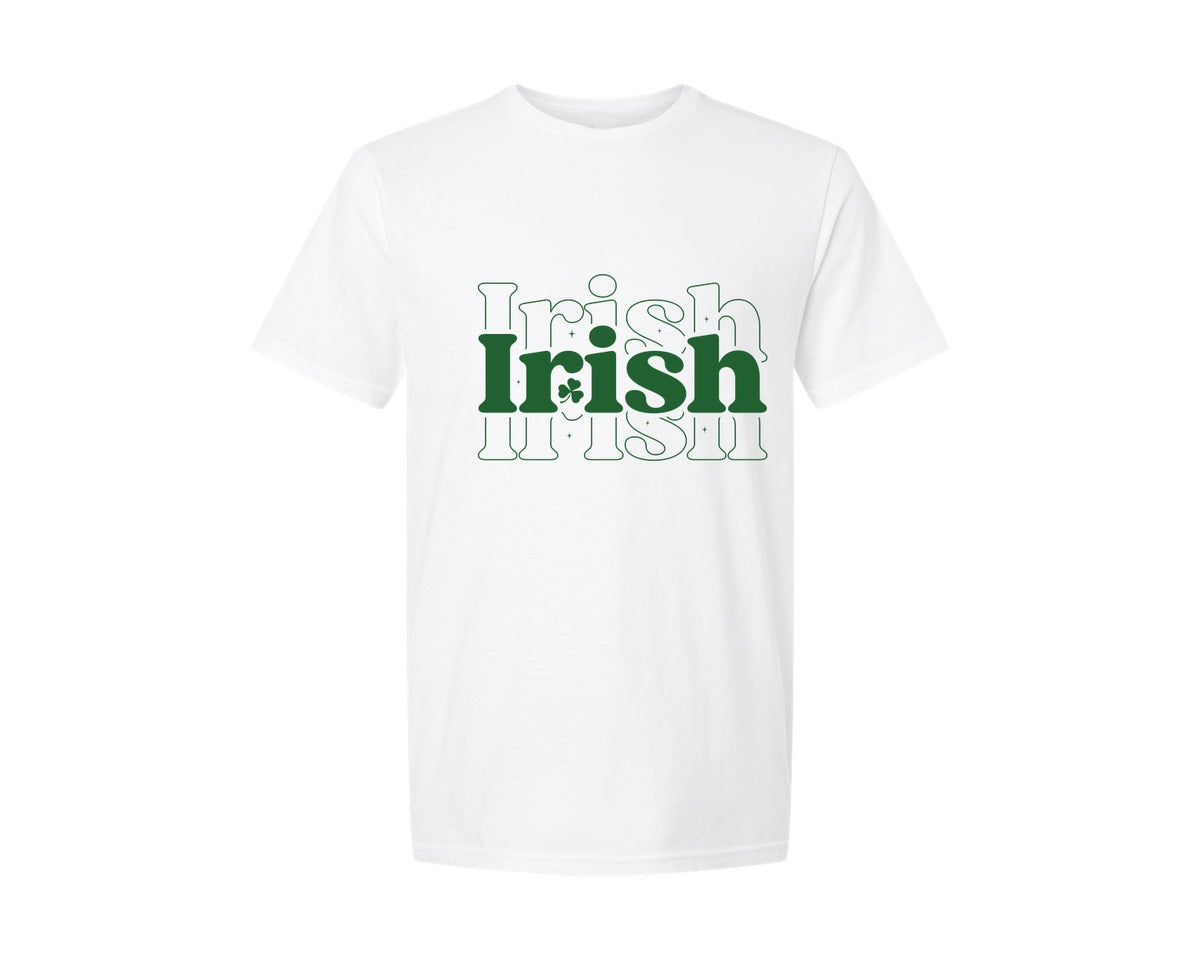 brand:Generic|color:White|Irish St Patricks Day 3 Graphic T-Shirt