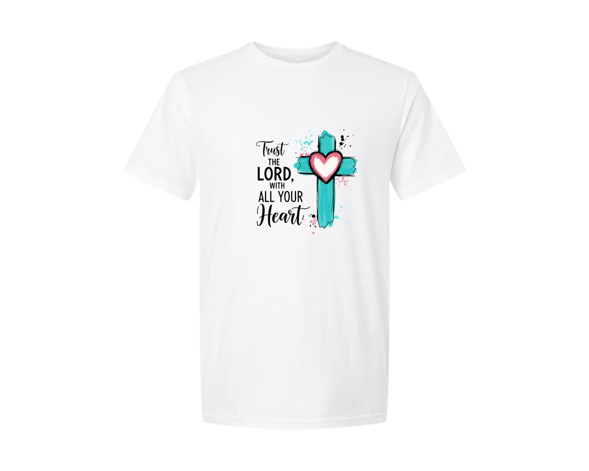 brand:Generic|color:White|Christian Design Bible Graphic T-Shirt