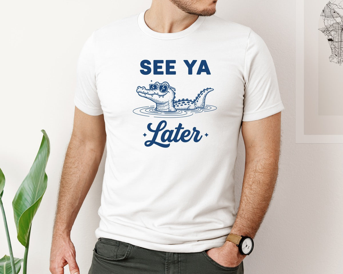 brand:Bella Canvas|color:White|Sarcastic Humor Animal Saying Quotes Graphic T-Shirt