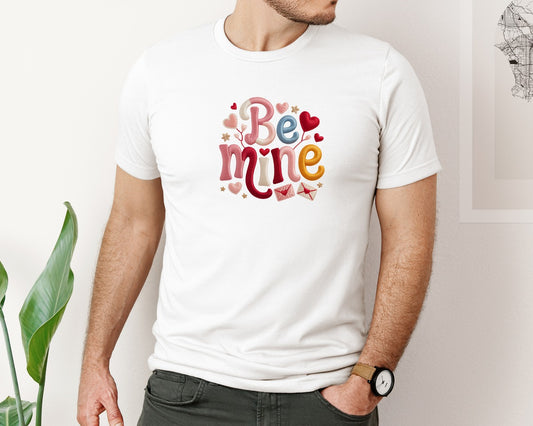 Cute Love Letters Valentine Graphic T-Shirt