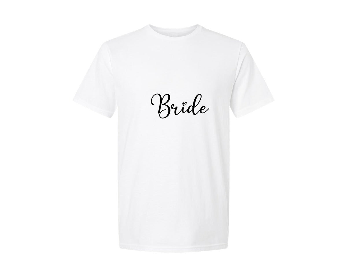brand:Generic|color:White|Bride Wedding 2 Graphic T-Shirt