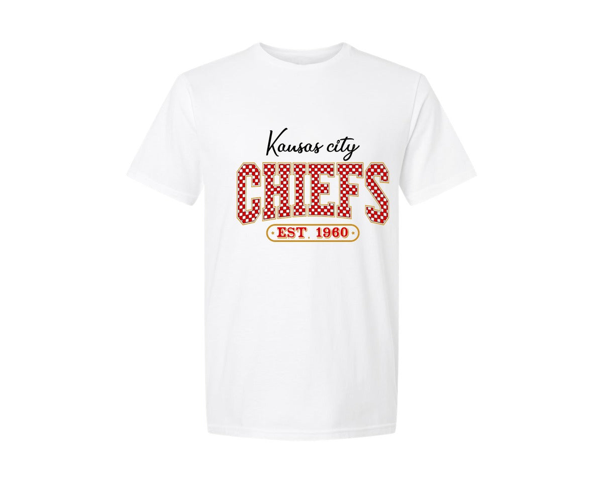 brand:Generic|color:White|Chiefs Kansas City Kansas City Graphic T-Shirt