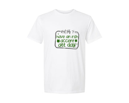 brand:Generic|color:White|Most Likely To St Patricks 3 Graphic T-Shirt