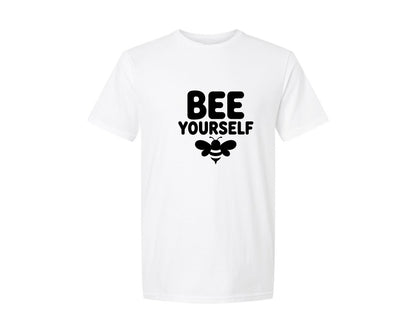 brand:Generic|color:White|Bee Yourself Ai Graphic T-Shirt