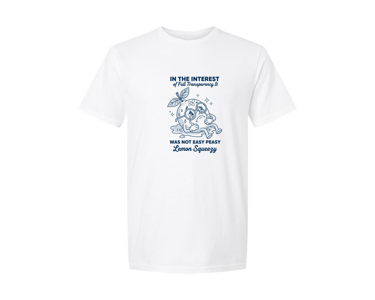 brand:Generic|color:White|Snarky Sarcastic Animal Adult Humor Graphic T-Shirt
