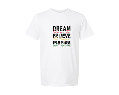 brand:Generic|color:White|Juneteenth Mlk Black History 3 Graphic T-Shirt