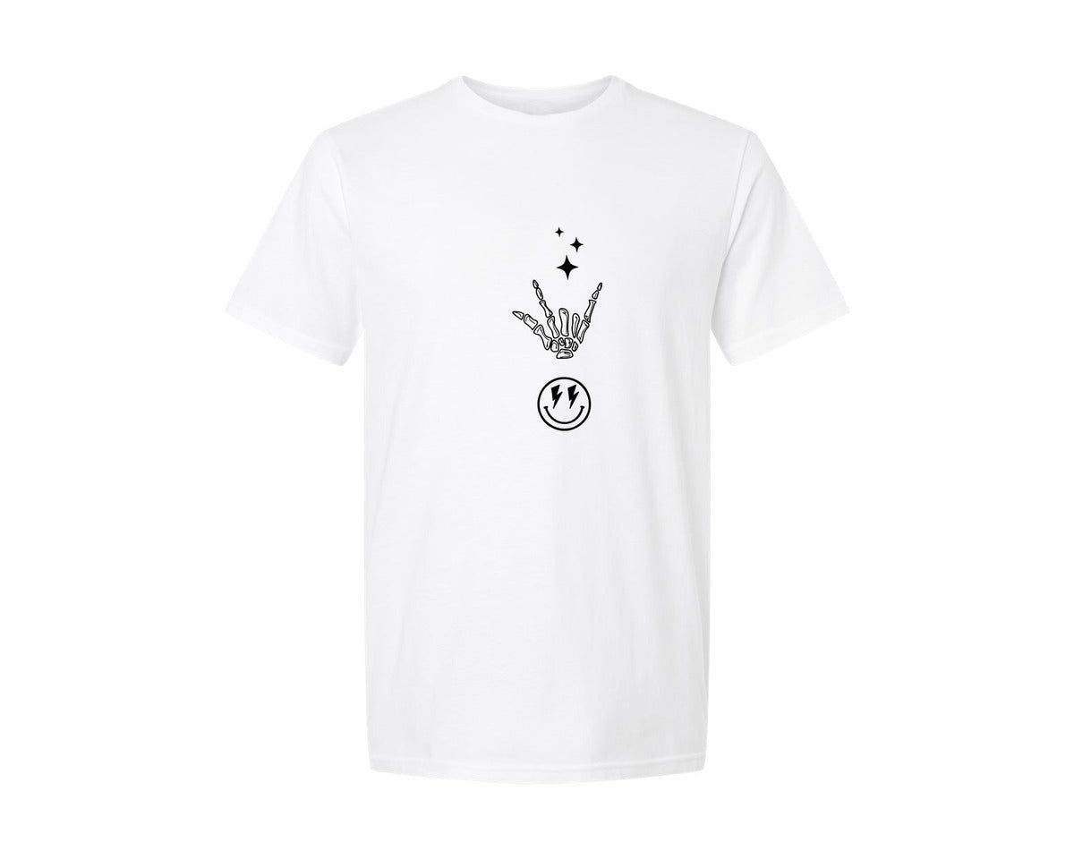 brand:Generic|color:White|Busy Manifesting My Dreams Sleeve Shirt Graphic T-Shirt