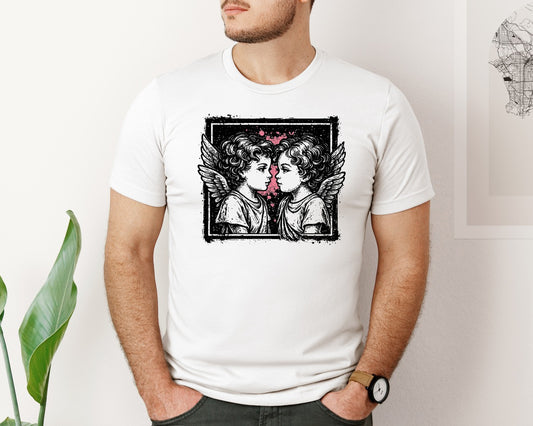 Cupid Valentine Love Graphic T-Shirt