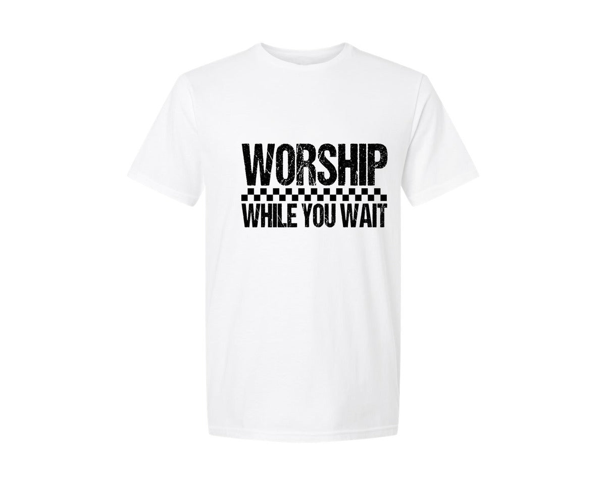 brand:Generic|color:White|Faith Based Christian Designs Worship Graphic T-Shirt