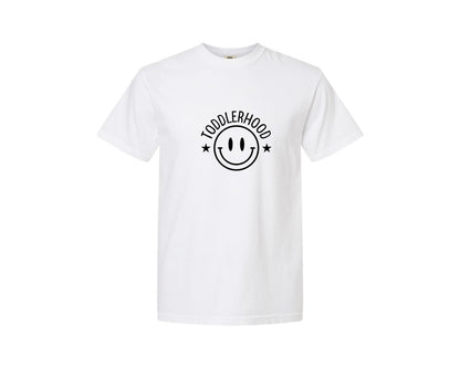 brand:Comfort Colors|color:White|Toddlerhood Graphic T-Shirt