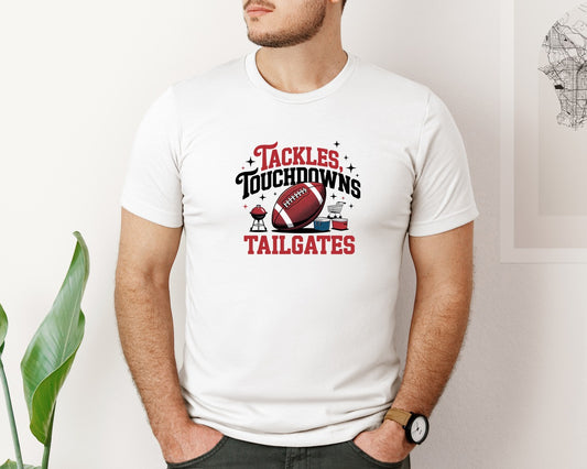 Ackles Touchdowns Tailgates Game D Graphic T-Shirt