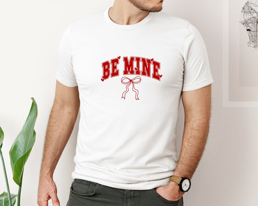 Valentines Day Be Mine Coquette Graphic T-Shirt