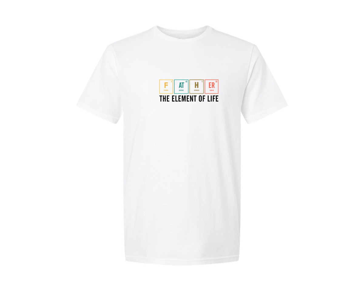 brand:Generic|color:White|Father Funny Periodic Table Dad Shirt 6 Graphic T-Shirt