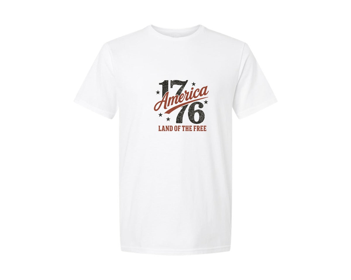 brand:Generic|color:White|Patriotic Design 4Th Of July Graphic T-Shirt