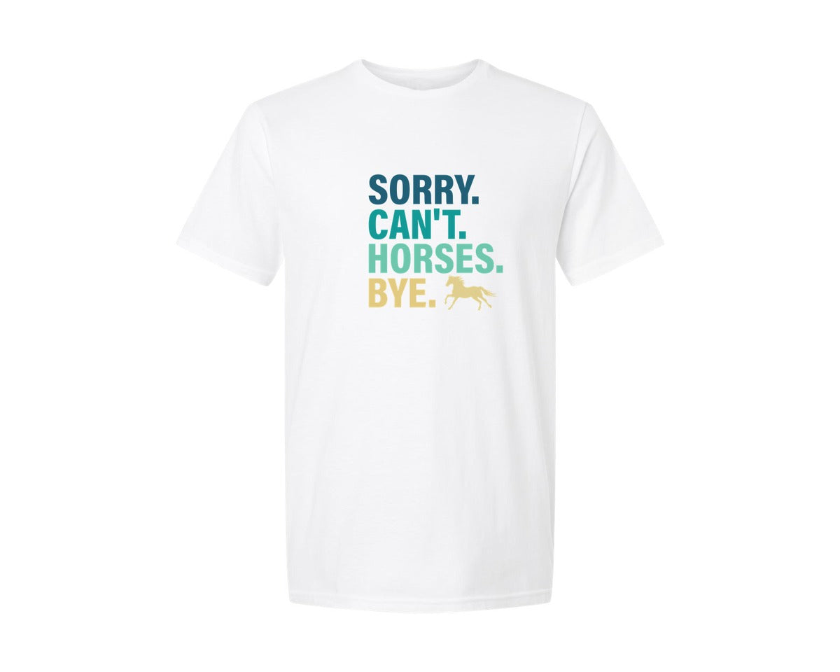 brand:Generic|color:White|Horses Horseback Riding Women Girls Graphic T-Shirt