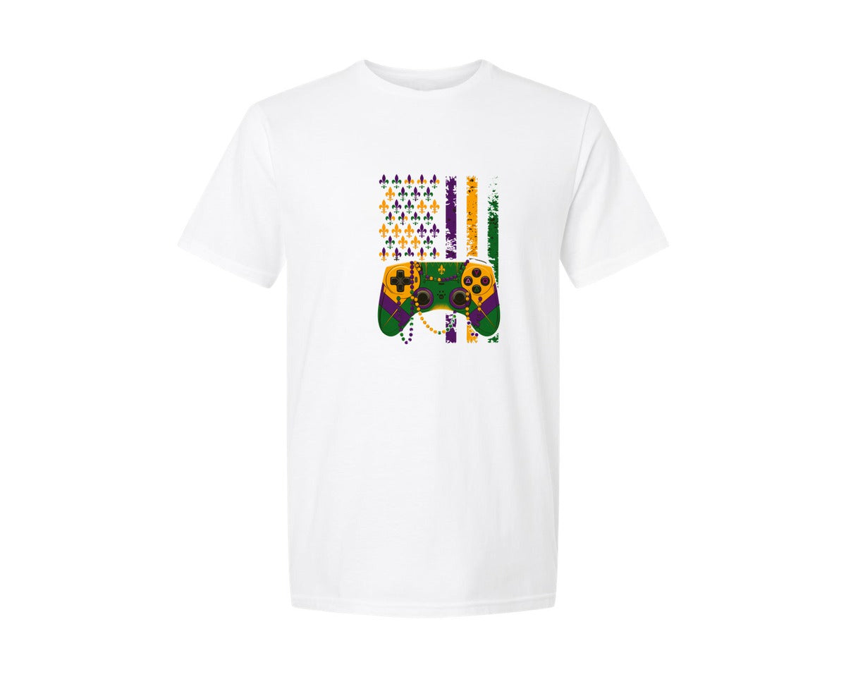 brand:Generic|color:White|Funny Mardi Gras T Shirt 69 Graphic T-Shirt