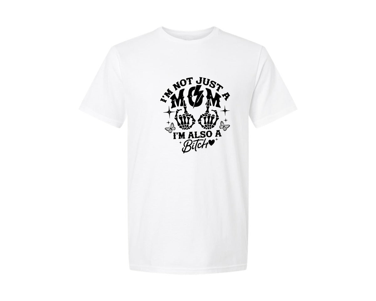 brand:Generic|color:White|Sarcastic Mom Shirt Graphic T-Shirt