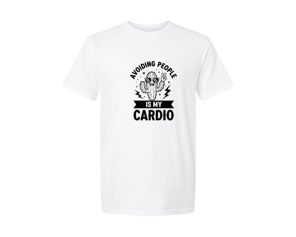 brand:Generic|color:White|Funny Cactus Anti Social Quote Shirt Graphic T-Shirt