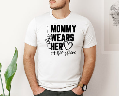 brand:Bella Canvas|color:White|This Mamagrandmanana Wears Bunde Graphic T-Shirt