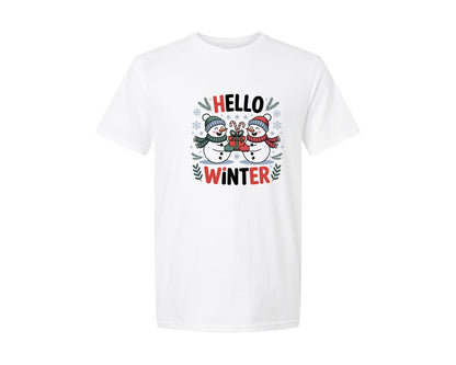 brand:Generic|color:White|Cozy Winter Christmas T Shirt Design 70 Graphic T-Shirt
