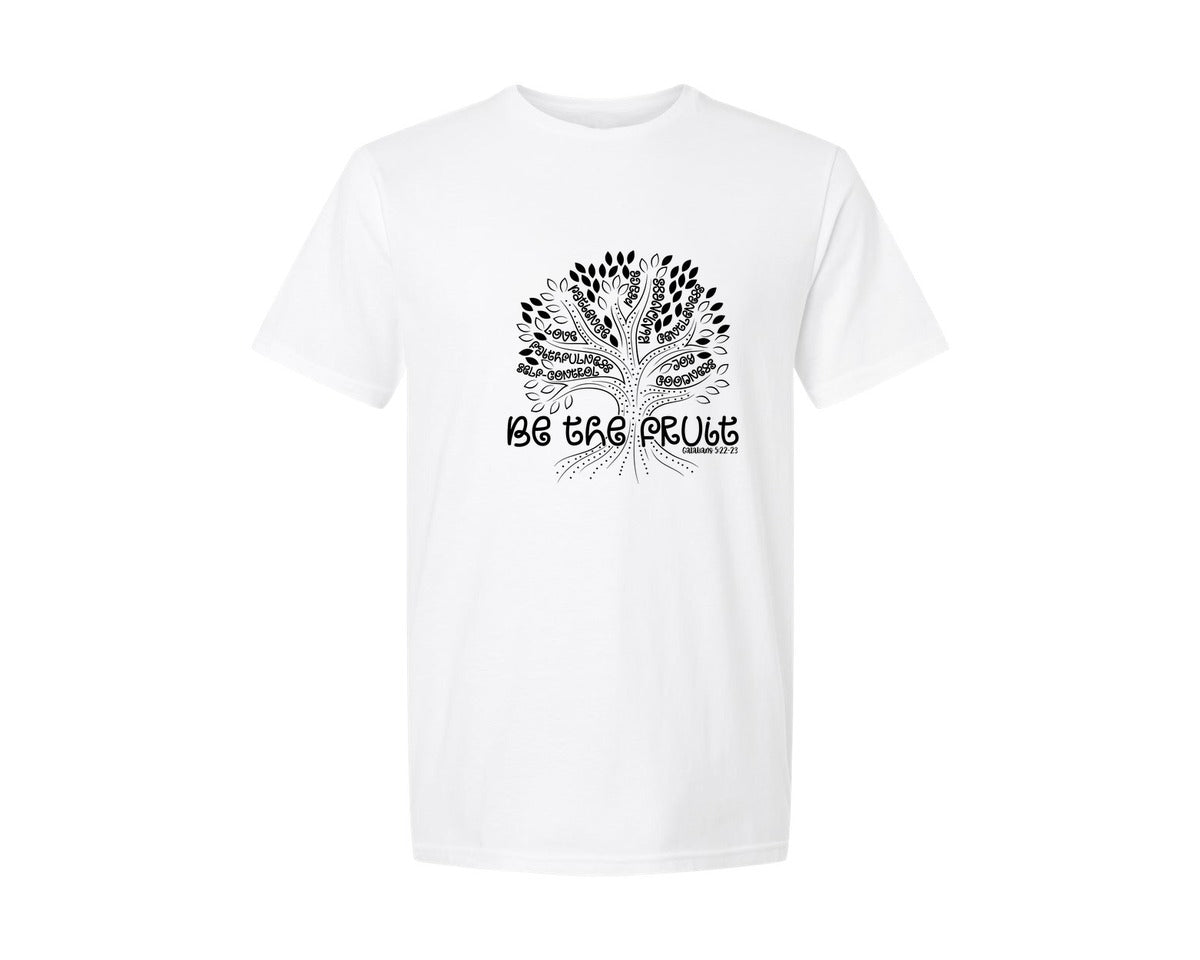brand:Generic|color:White|Fruit Of The Spirit Graphic T-Shirt