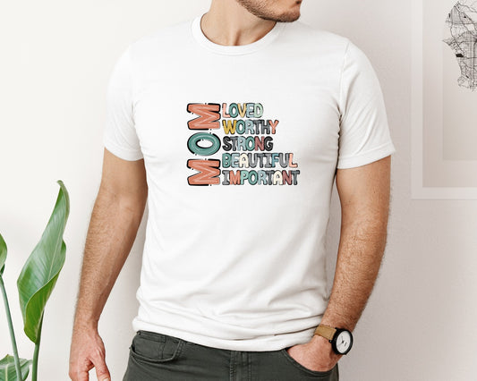 Mom Mothers Day Design Graphic T-Shirt
