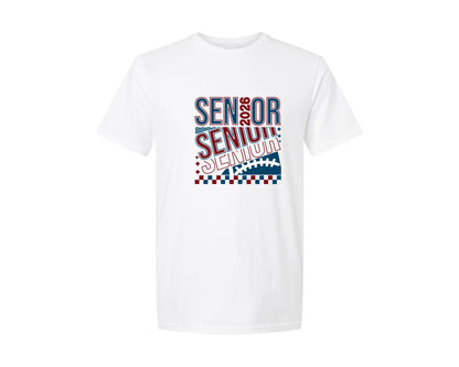 brand:Generic|color:White|Senior 2026 Graduation 2026 4 Graphic T-Shirt