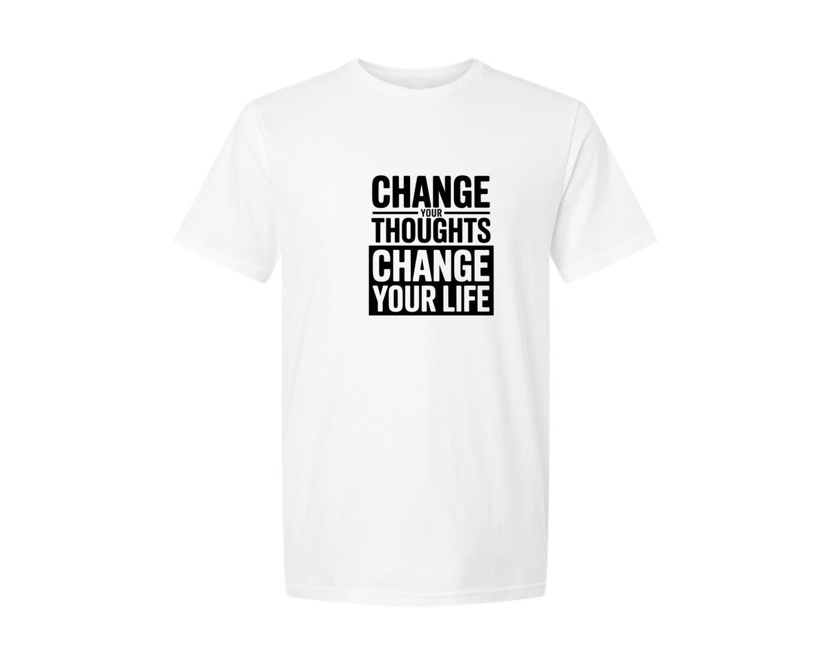 brand:Generic|color:White|Success Mindset Motivational Shirt Graphic T-Shirt