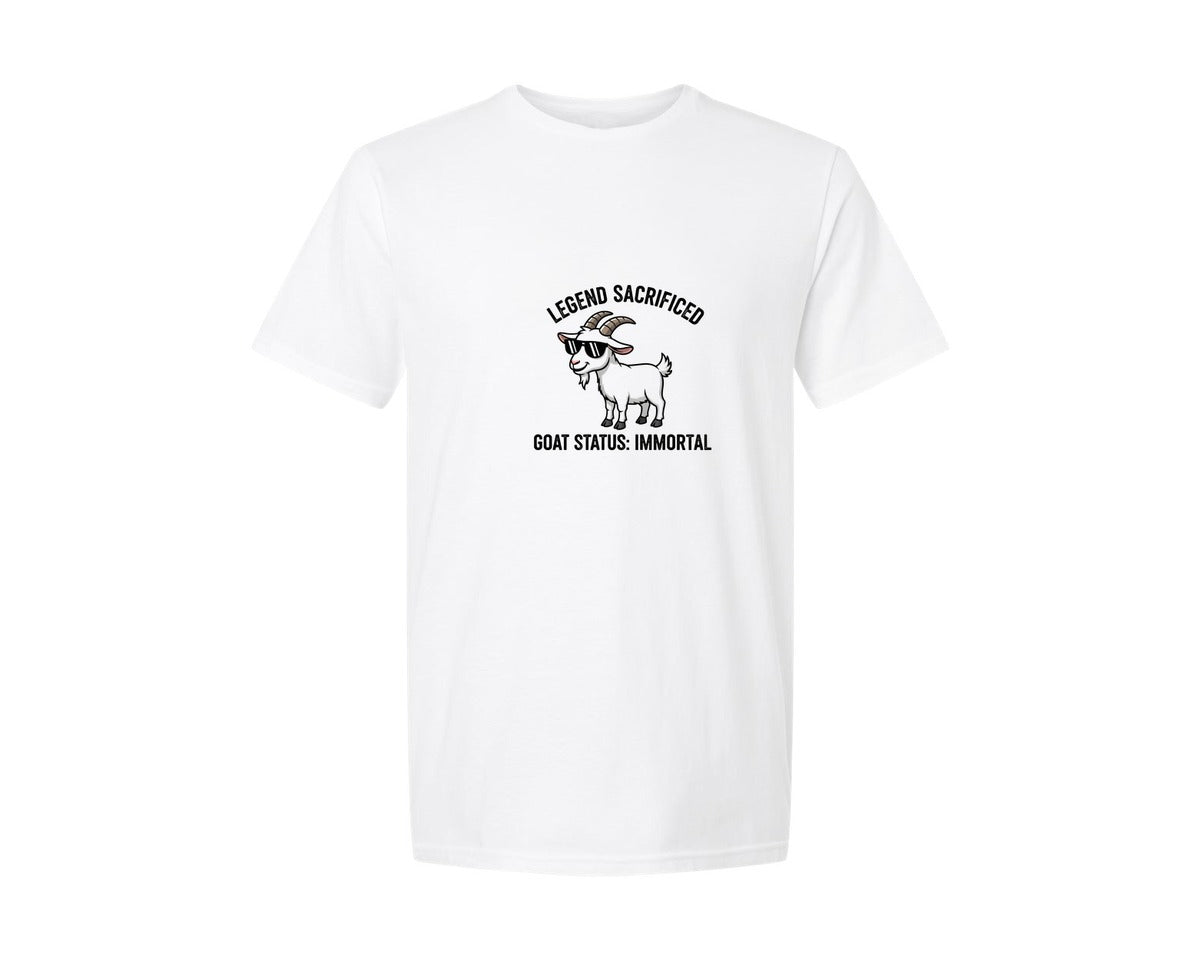 brand:Generic|color:White|Immortal Goats Qurbani Graphic T-Shirt