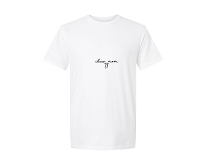 brand:Generic|color:White|Cheer Mom 8 Graphic T-Shirt