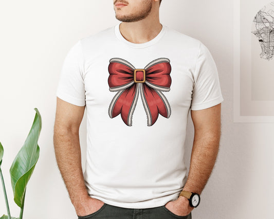 Christmas Coquette Bow Christmas 41 Graphic T-Shirt