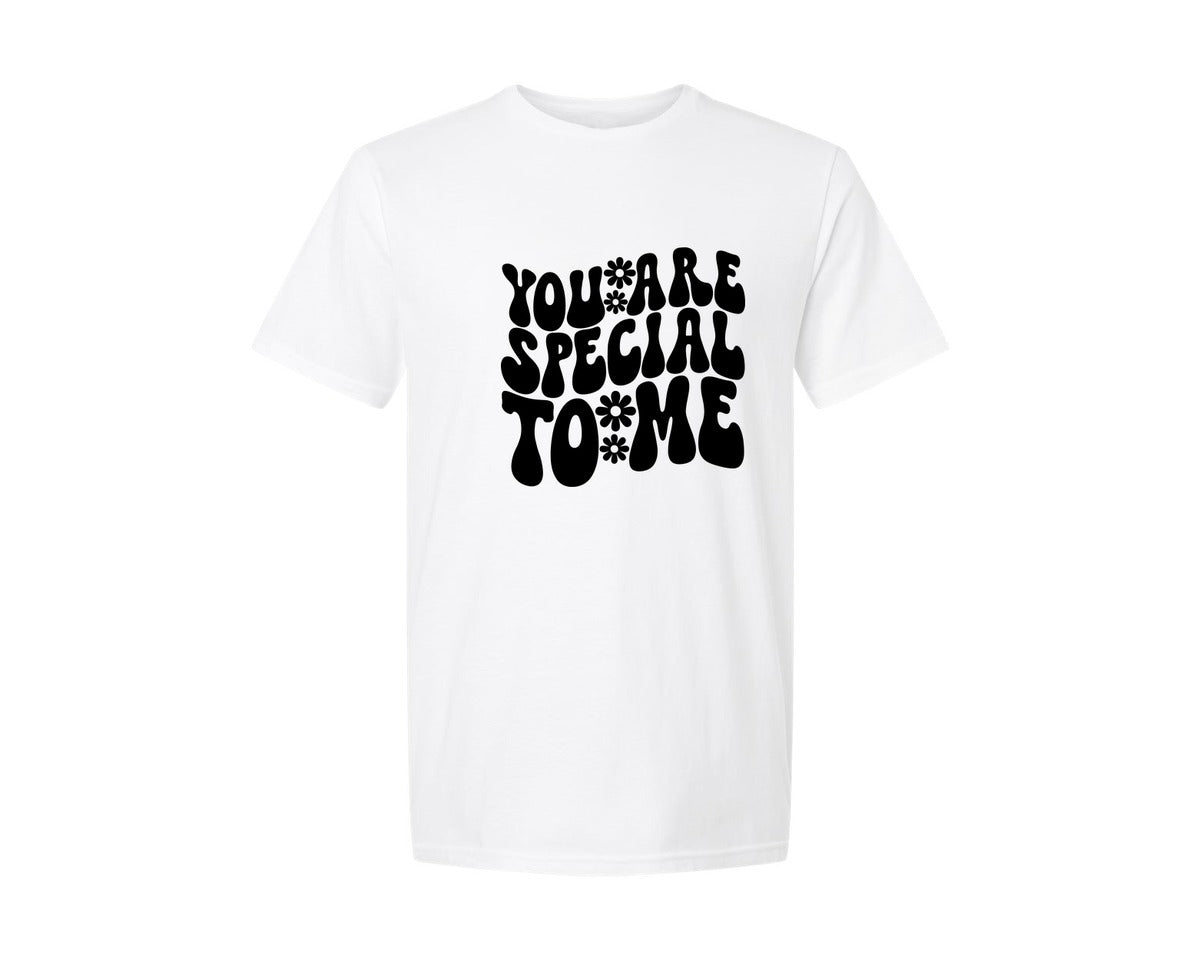 brand:Generic|color:White|You Are Special To Me 2 Graphic T-Shirt