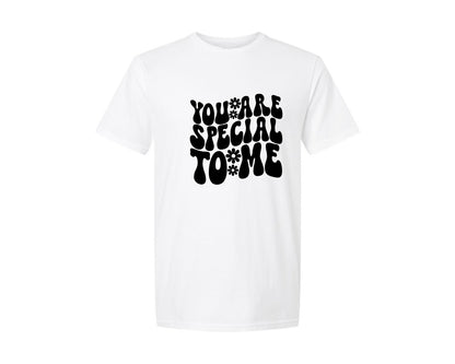 brand:Generic|color:White|You Are Special To Me 2 Graphic T-Shirt