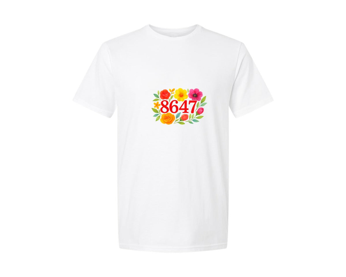 brand:Generic|color:White|8647 Liberal Anti Maga Floral Watercolor Graphic T-Shirt