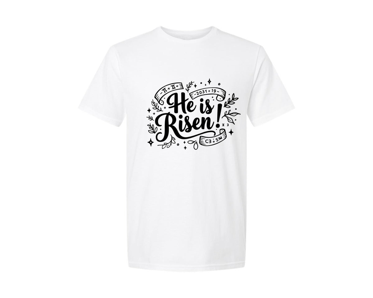 brand:Generic|color:White|Faithful Easter T Shirt Design 3 Graphic T-Shirt