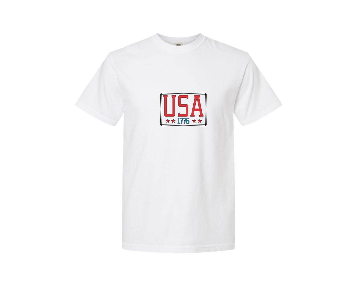 brand:Comfort Colors|color:White|4Th Of July Independence Day T Shirt 11 Graphic T-Shirt