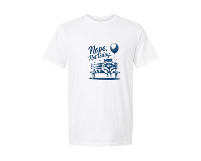 brand:Generic|color:White|Nope Not Today Design 47 Graphic T-Shirt