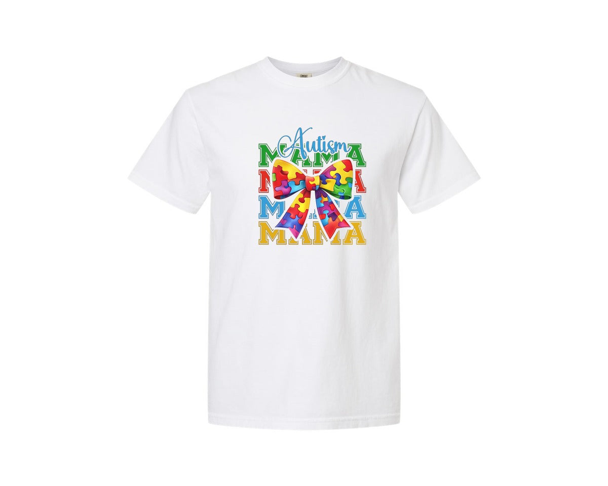 brand:Comfort Colors|color:White|Autism Awareness Autism Graphic T-Shirt