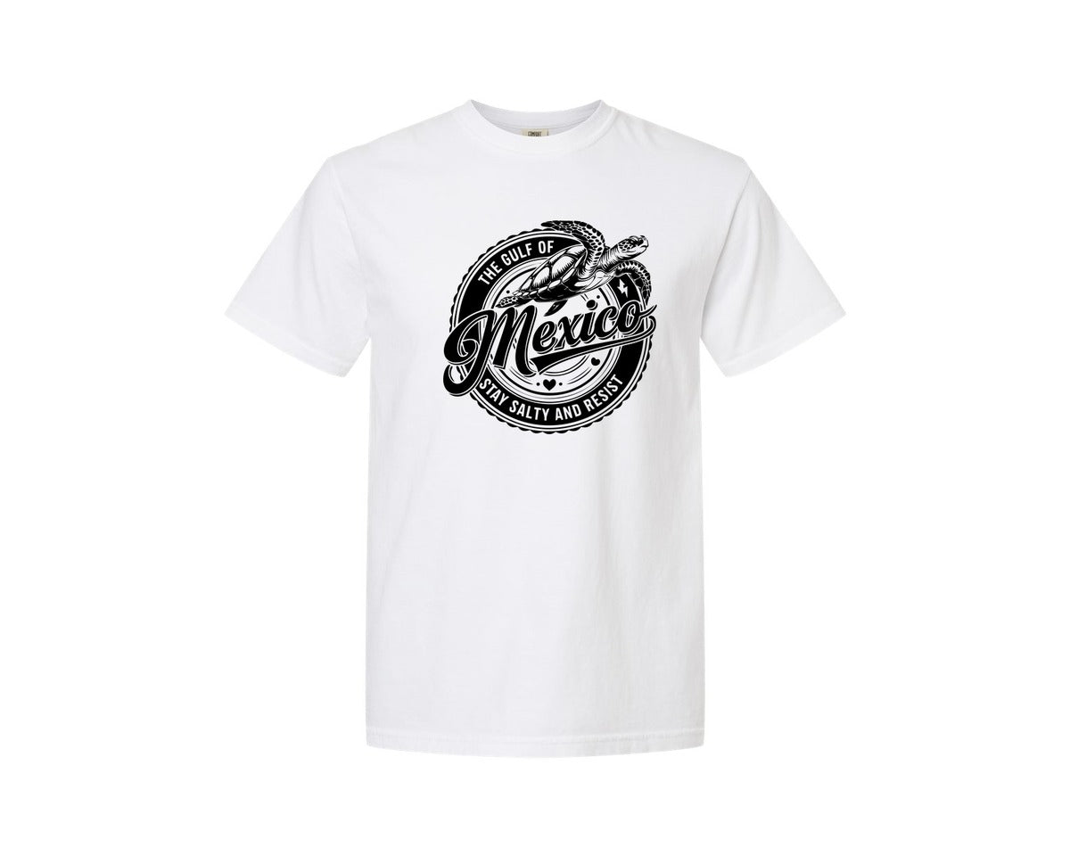 brand:Comfort Colors|color:White|Gulf Of Mexico Turtle Beach Graphic T-Shirt