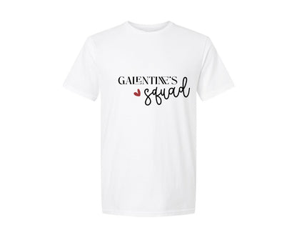 brand:Generic|color:White|Galentines Squad Svgvalentine Svgboho Graphic T-Shirt