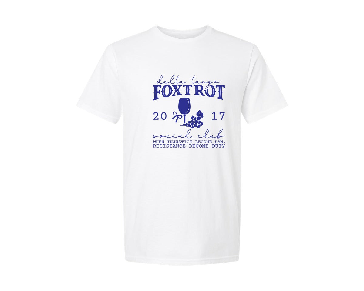 brand:Generic|color:White|Foxtrot Delta Tango Shirt Anti Maga Graphic T-Shirt