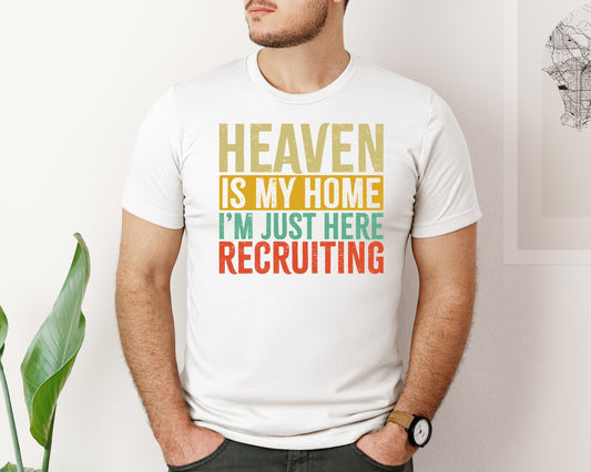 Heaven Is My Home Christian Religious 2 Graphic T-Shirt
