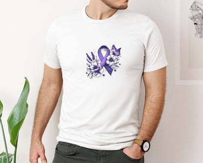 brand:Bella Canvas|color:White|6 Alzheimers Awareness Dementia T Shirt Graphic T-Shirt
